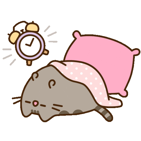 Sleepy Good Morning Sticker by Pusheen for iOS & Android | GIPHY