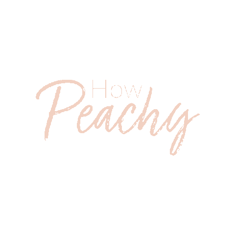 Peach & Pebble Sticker