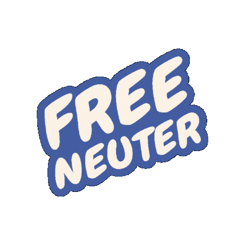 Free Neuter Sticker by blushmaker