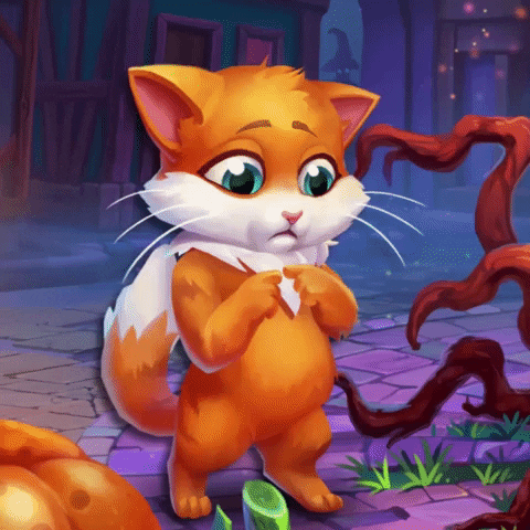 Sad Red Cat GIF by G5 games