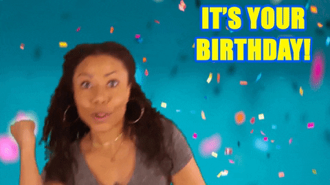 Happy Birthday GIF by Shalita Grant - Find & Share on GIPHY