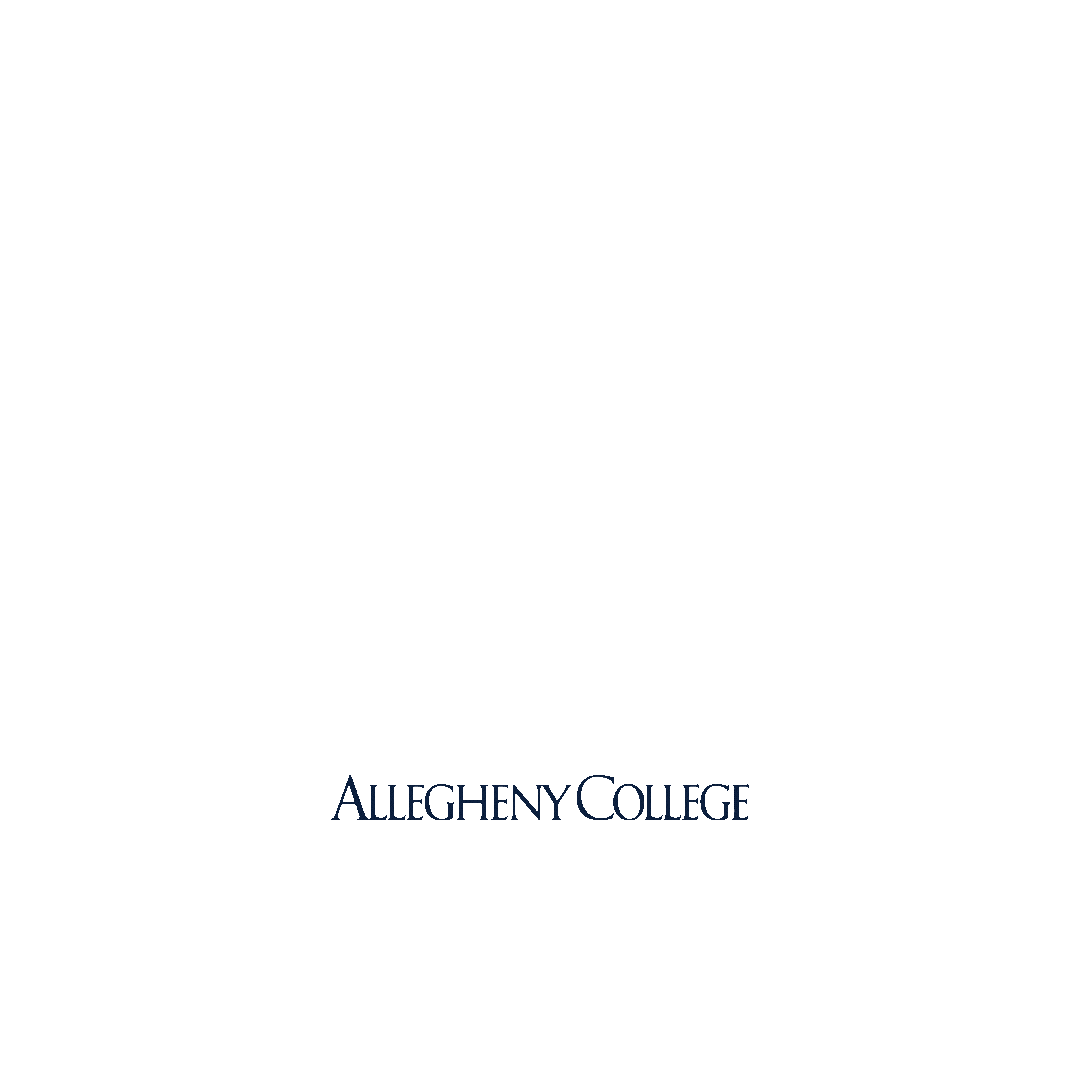 Class Of 2025 Sticker by Allegheny College