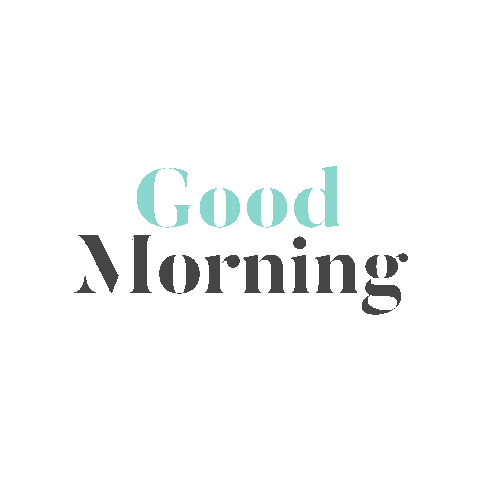 Good Morning Sticker by MEC - Miriam Ernst Consulting
