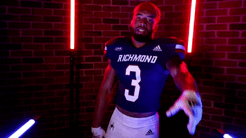 Point Aaron GIF by Richmond Spiders