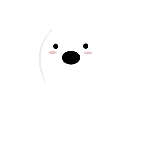 Halloween Ghost Sticker by yip yips