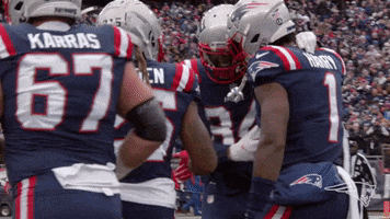 Kendrick Bourne Football GIF by New England Patriots