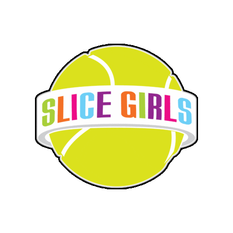 Slice Girls Tennis Club Sticker