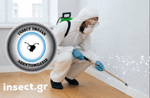 Απεντομωση GIF by Insect Trojan Απεντομώσεις - Απολυμάνσεις