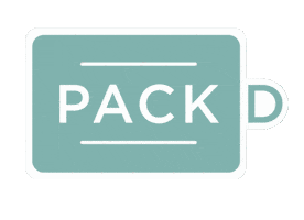 Logo Explore Sticker by Packd Bags