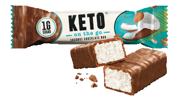 Neverstop Ketobars Sticker by Keto Fabrik