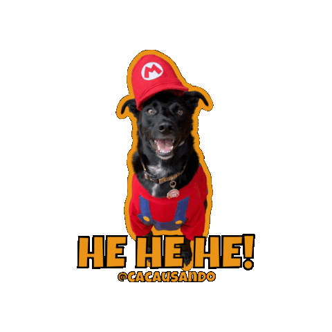 Happy Super Mario Bros Sticker