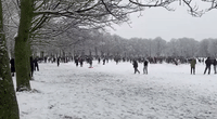 Huge Snowball Fight Held in Leeds Despite Lockdown Measures