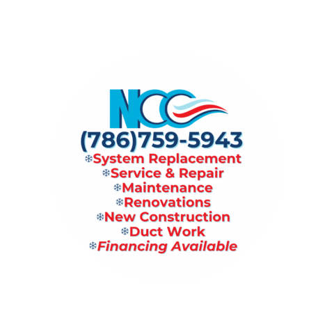 National Comfort Cooling Sticker