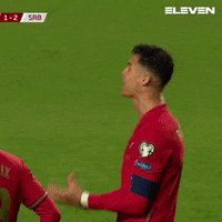 Portugal Excited Cristiano Ronaldo GIF