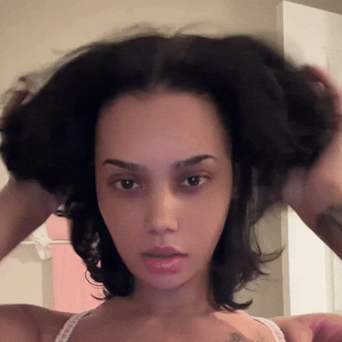 Haircut Shaking Head GIF by IndyWindy