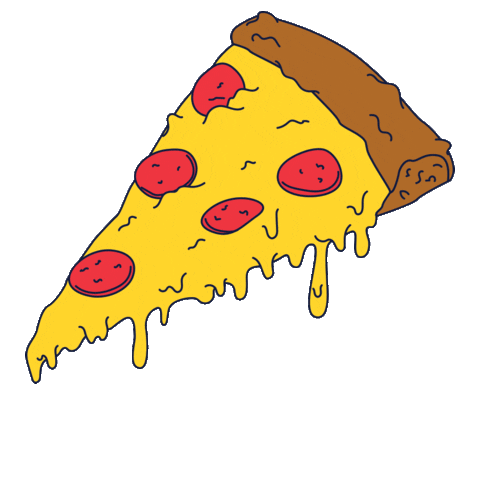 Pizza Cheese Sticker by ambsn for iOS & Android | GIPHY