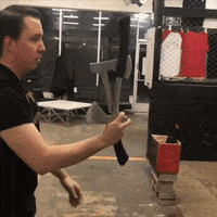 Trick Shot Throw GIF by Bad Axe Throwing