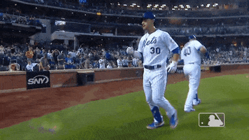 high five ny mets GIF by New York Mets