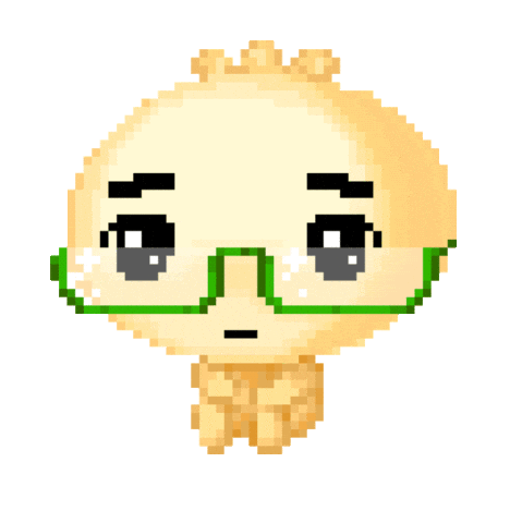 Pixel Spring Sticker by bibigo.kr