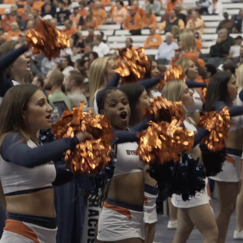 cuse orange cheer su cheerleader GIF
