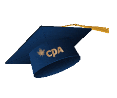 Graduation Grad Sticker by CPABC