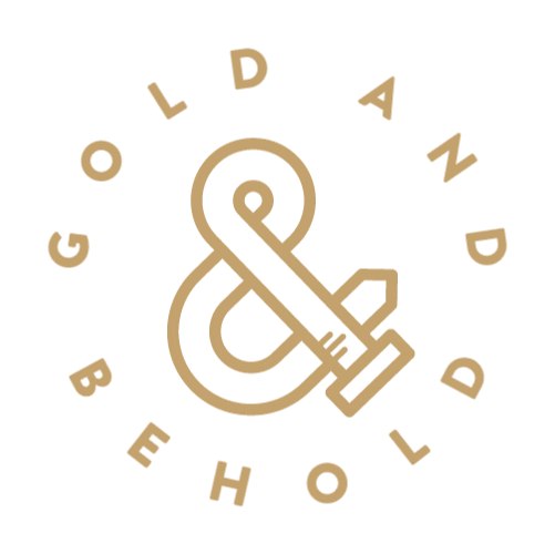 goldandbeholdco Sticker