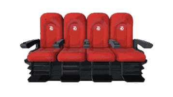 Cine 4D Sticker by Cinemark Hoyts