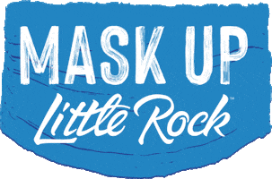 Little Rock Mask GIF by Little Rock, Arkansas