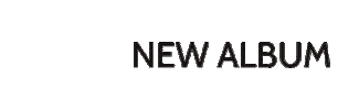 New Album Sticker by All Artists Agency