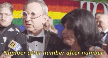 Red Carpet Number After Number GIF by Tony Awards