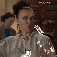 Excited Tv Land GIF by YoungerTV