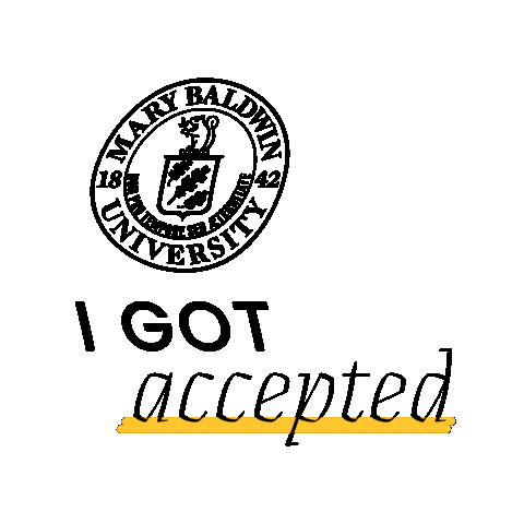 College Mbu Sticker by Mary Baldwin University