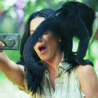 music video katy perry photo selfie monkey
