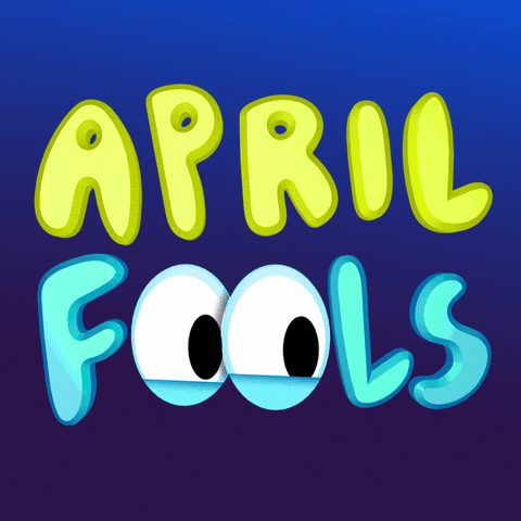 April Fools Typography GIF by GIPHY Studios 2021