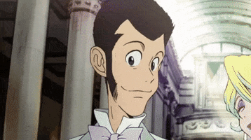 lupin the third wink GIF by Funimation
