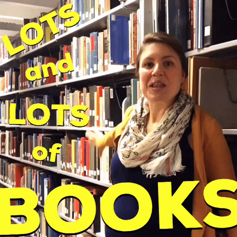 Books Library GIF by DePauw University