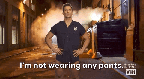 Im Not Wearing Any Pants GIFs - Get the best GIF on GIPHY