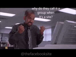 The Facebook Site GIF