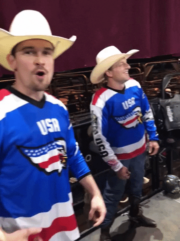 Team Usa Cowboys GIF by Professional Bull Riders (PBR)