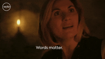 Jodie Whittaker Words GIF by Doctor Who
