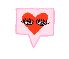 Heart Flirt Sticker by Kendra Dandy