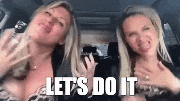 Lets Do It Yes GIF by Cat & Nat