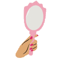 Makeup Mirror Sticker by Benefit Cosmetics