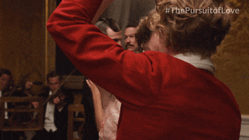 Lily James Dancing GIF by Amazon Prime Video