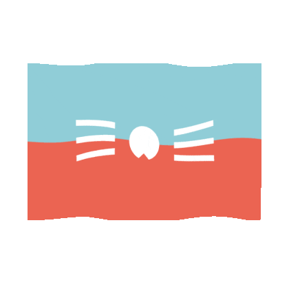 Cat Flag Sticker