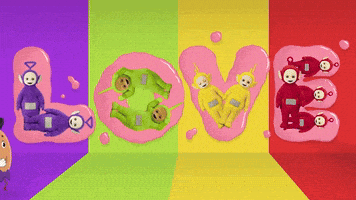 Tinky Winky Love GIF by Teletubbies