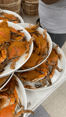 Blue Crabs Seafood GIF by The Crab Place