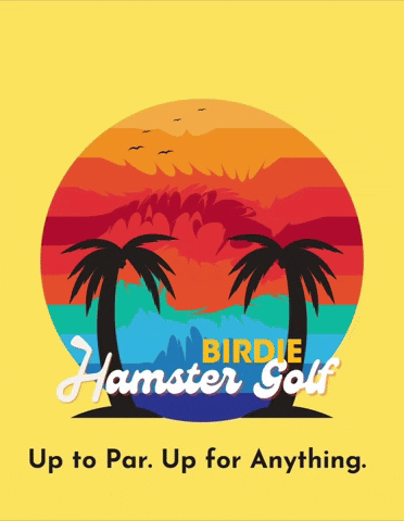 Hamster Golf GIF