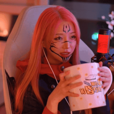 Beautiful Girl Drinking GIF