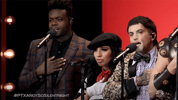 kelly clarkson christmas GIF by Pentatonix – Official GIPHY